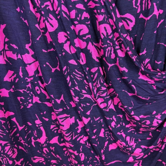 Talbots Women's Sleeveless Faux Wrap Tunic Top Sz L Casual Office Business City - Picture 8 of 13